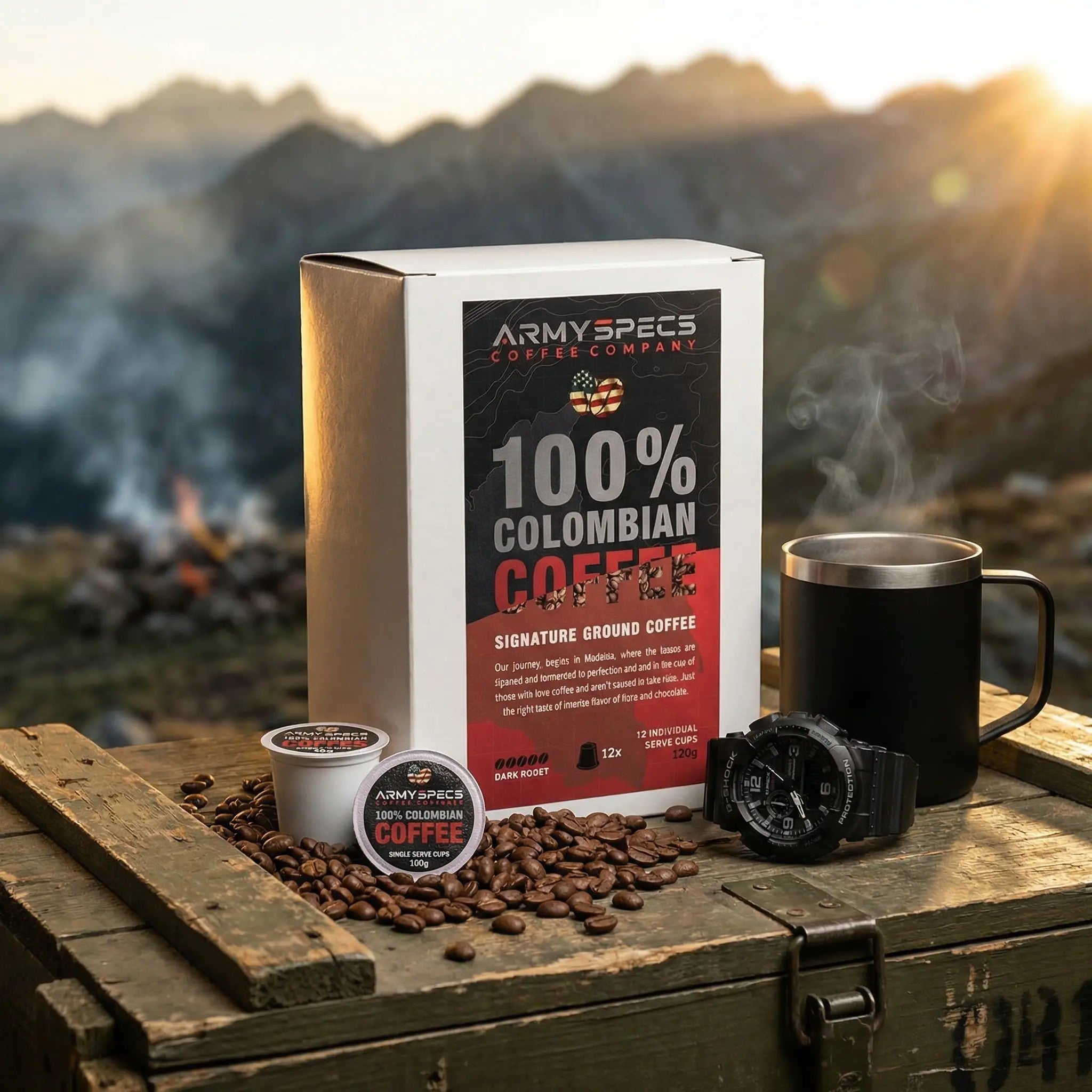 K-Cups 100% Colombian Coffee – armyspecscoffee